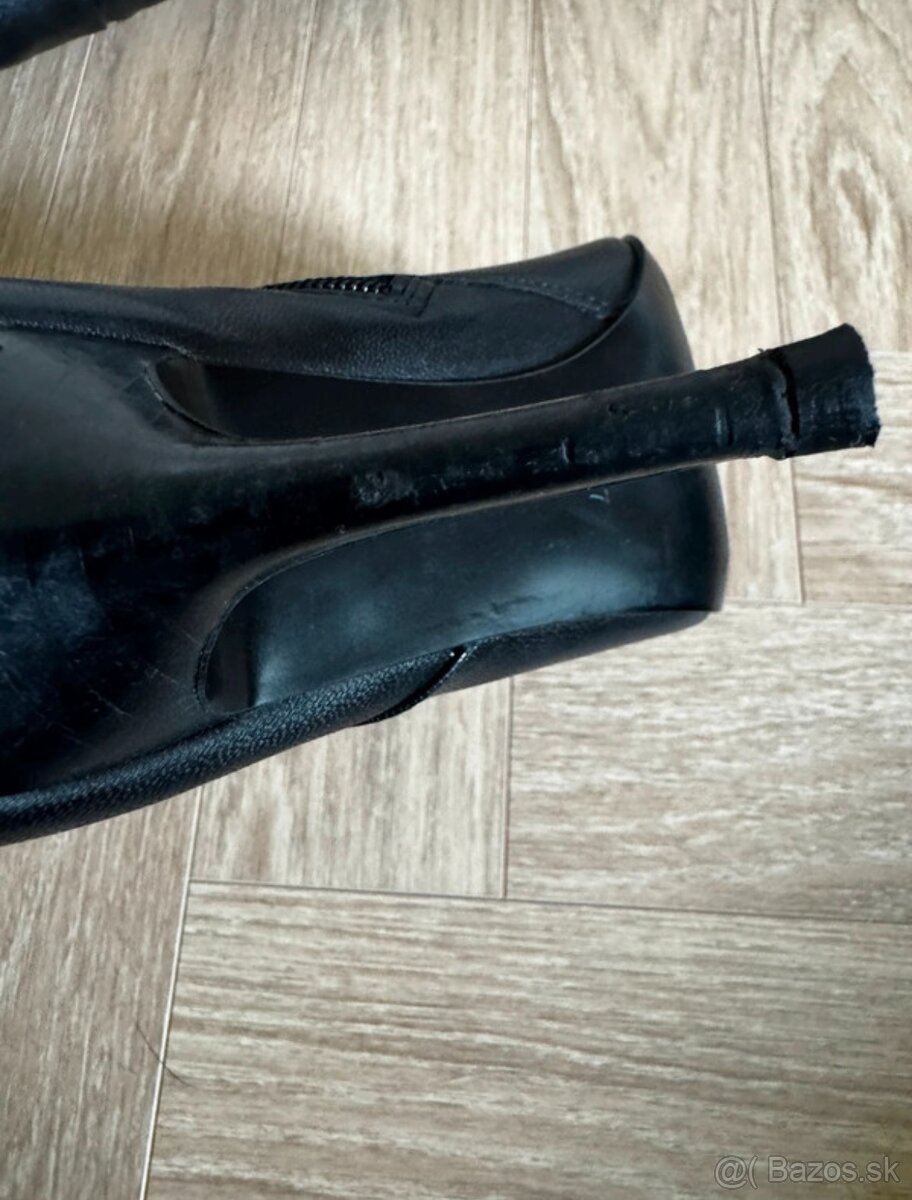 Kožené čižmy GUESS - 5