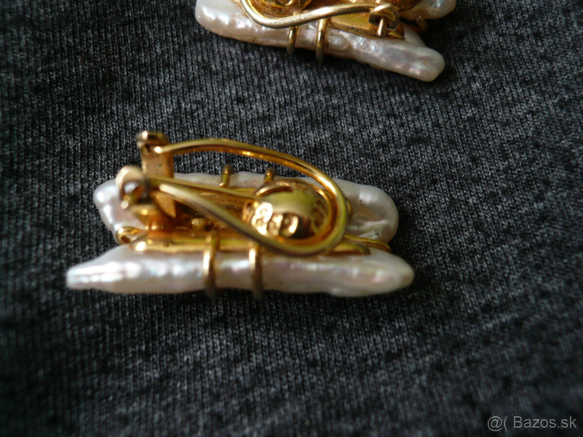predam starozitne zlate nausnice - 5