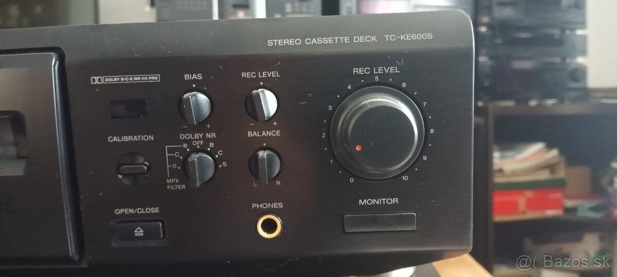 Predám MC deck Sony TC-KE600S - 5