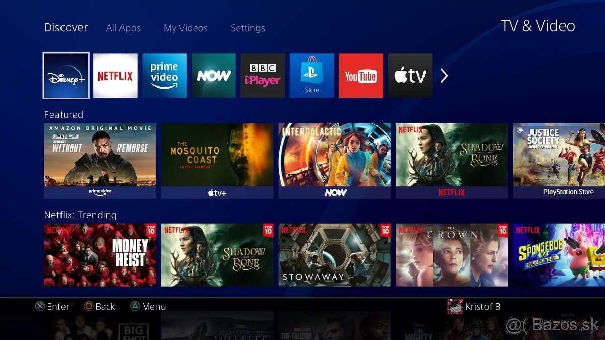 Ps4 PRO 1TB Black perfektný stav - 5