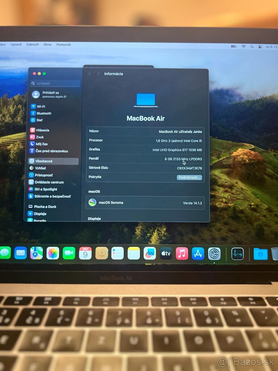 MacBook air 8/256GB i5 - 5