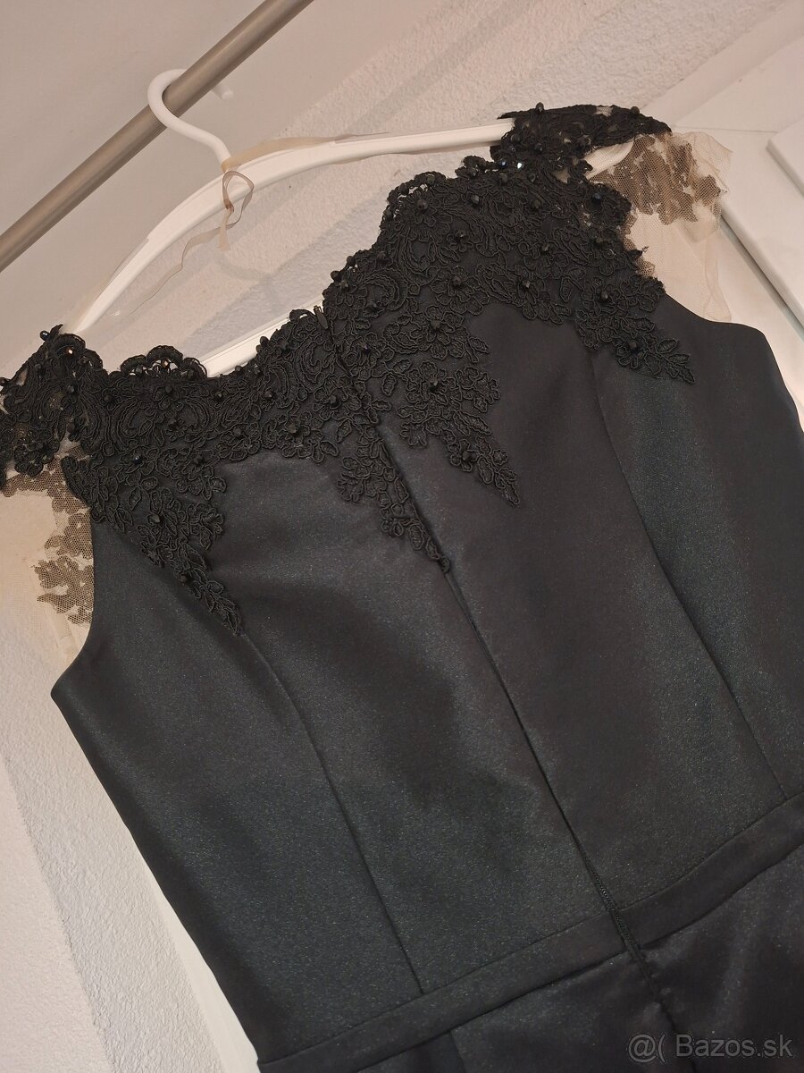 Cierne spolocenske saty - 5