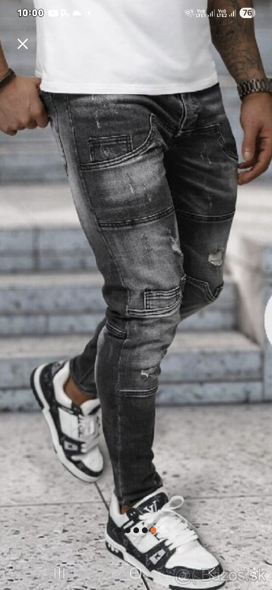 Riflove nohavice 31 úplne nové - 5