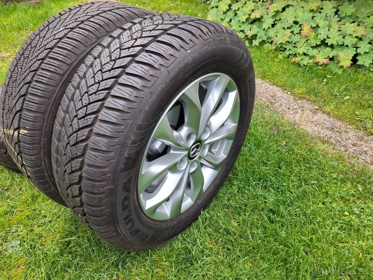 16" ALU 5x 114,3 /MAZDA,..orig/ zimné 215/60 r16 + TPMS - 5