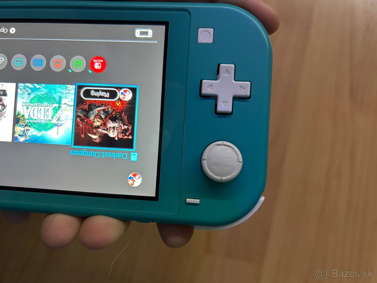 Nintendo Switch Lite - tyrkysová - 5