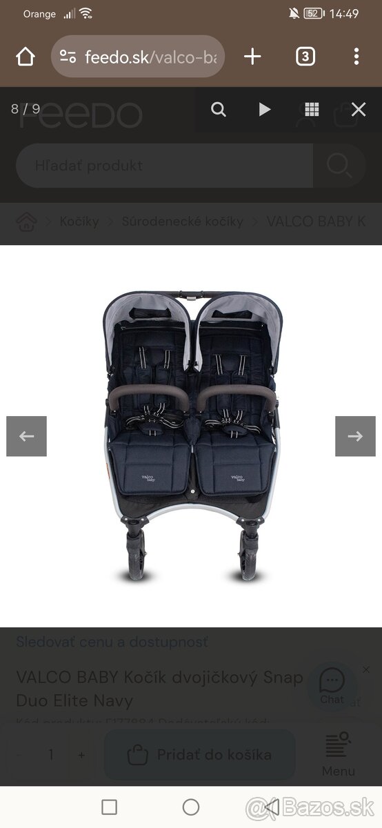 Kočík pre dvojičky - 5