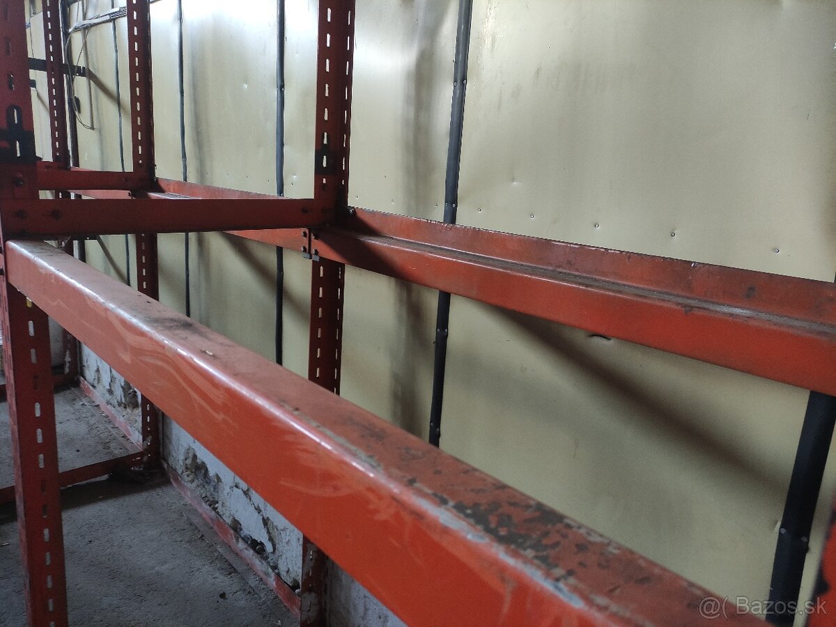 Predám pevné paletové regály - 5