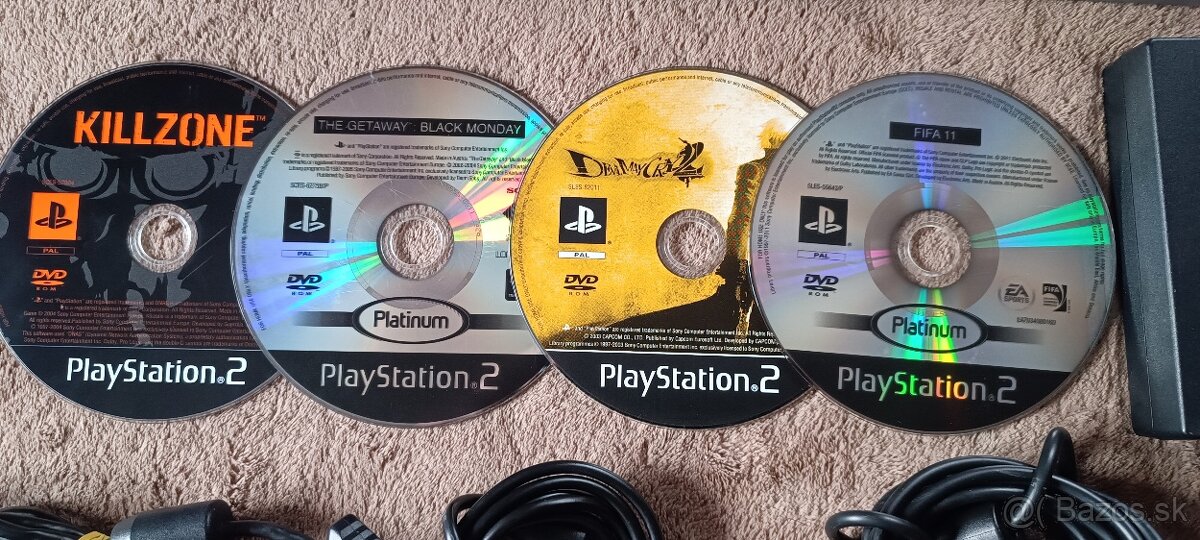 Playstation 2 slim s hrami - 5