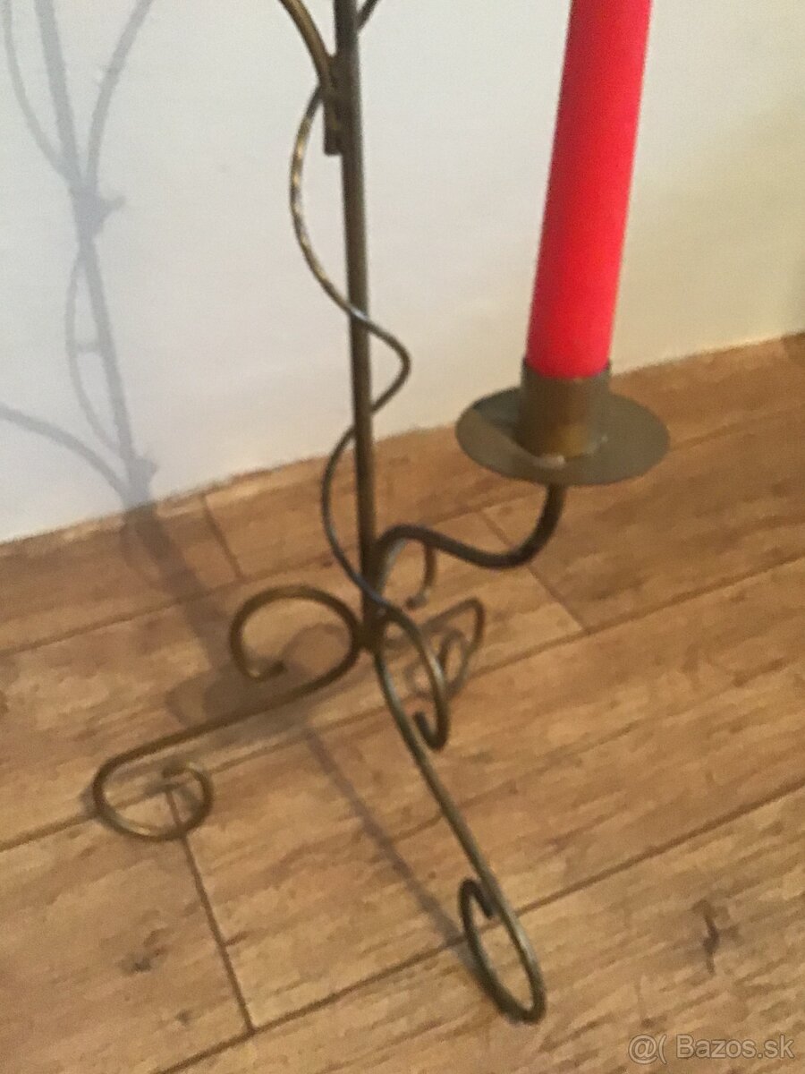 KOVOVý VYSOKý SVIETNIK - 5