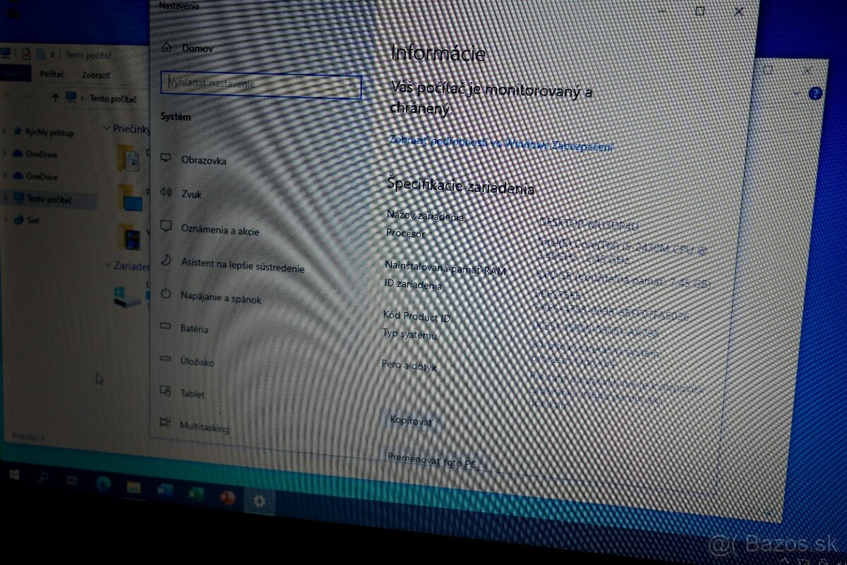 Diagnostický notebook pre autá - i5,8GB,240GB SSD - 5