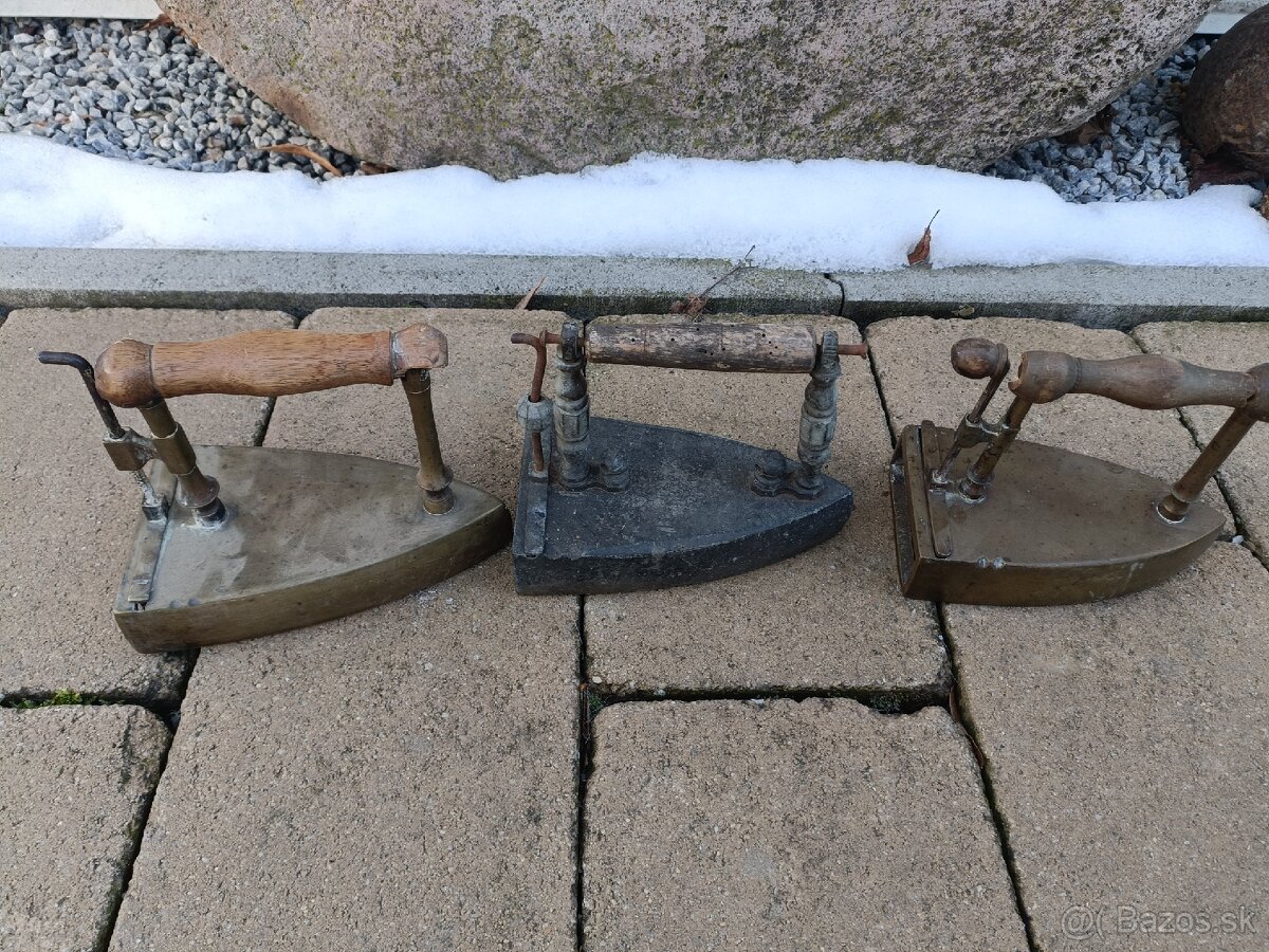 Predam 3 stare mosadzne zehlicky - 5