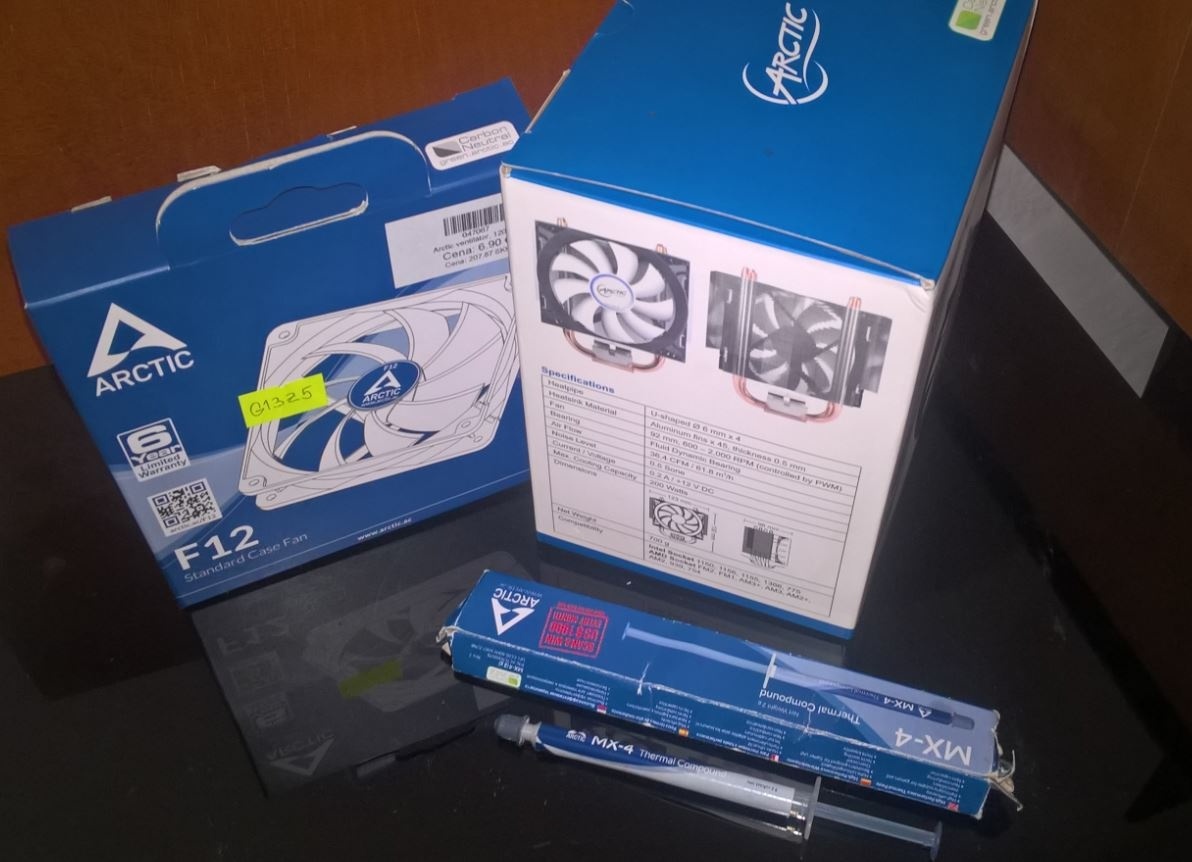 ARCTIC Freezer 13 + ventilátor F12 - 5