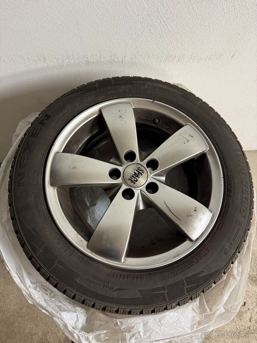 Zimna sada Space 5x100 185/60 R15 - 5