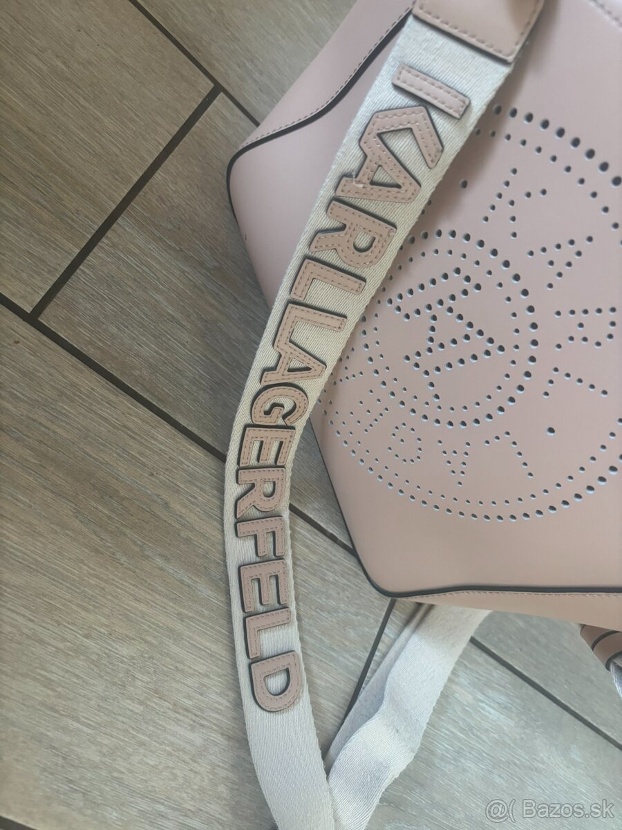 Kožená kabelka Karl Lagerfeld - 5