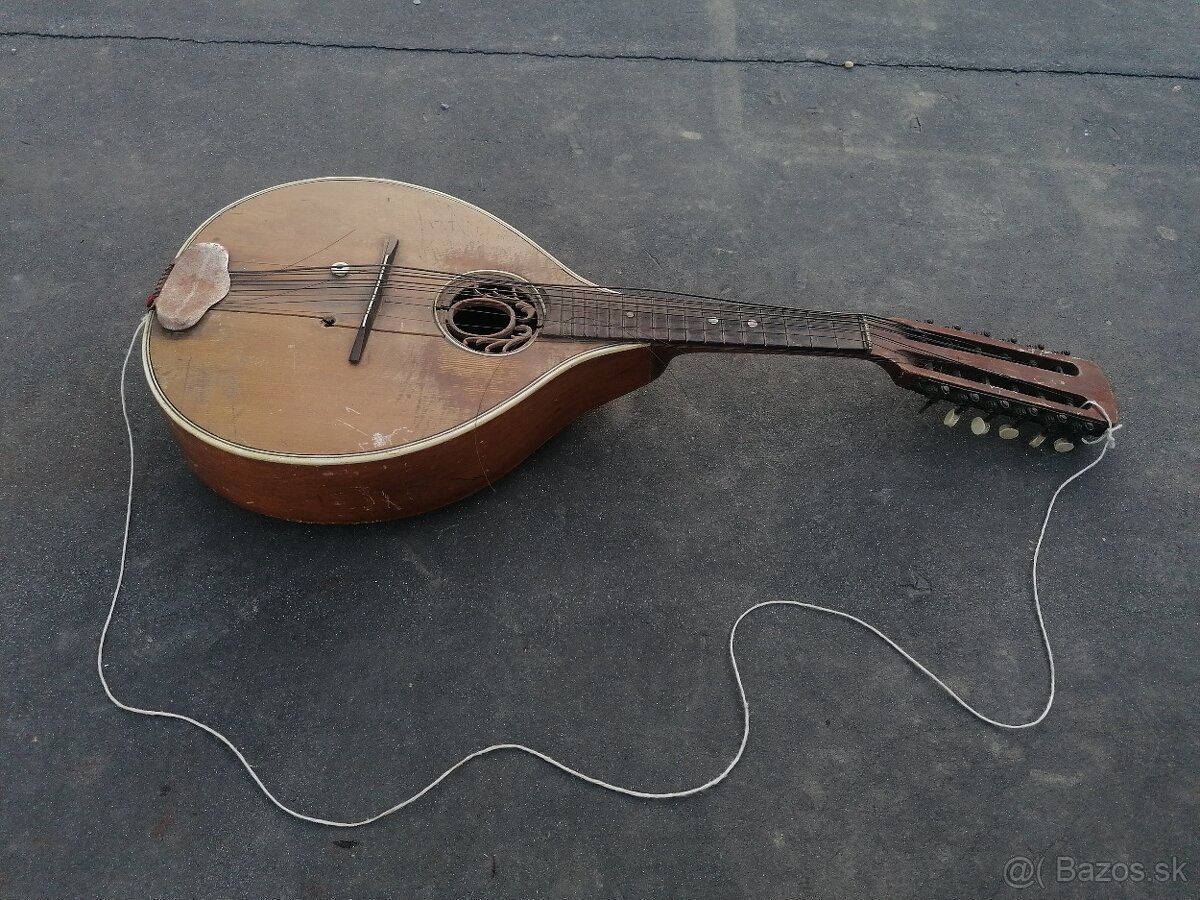 Predám starožitná mandolína - 5