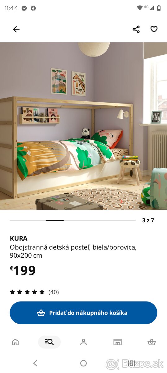 Posteľ IKEA Kura - 5