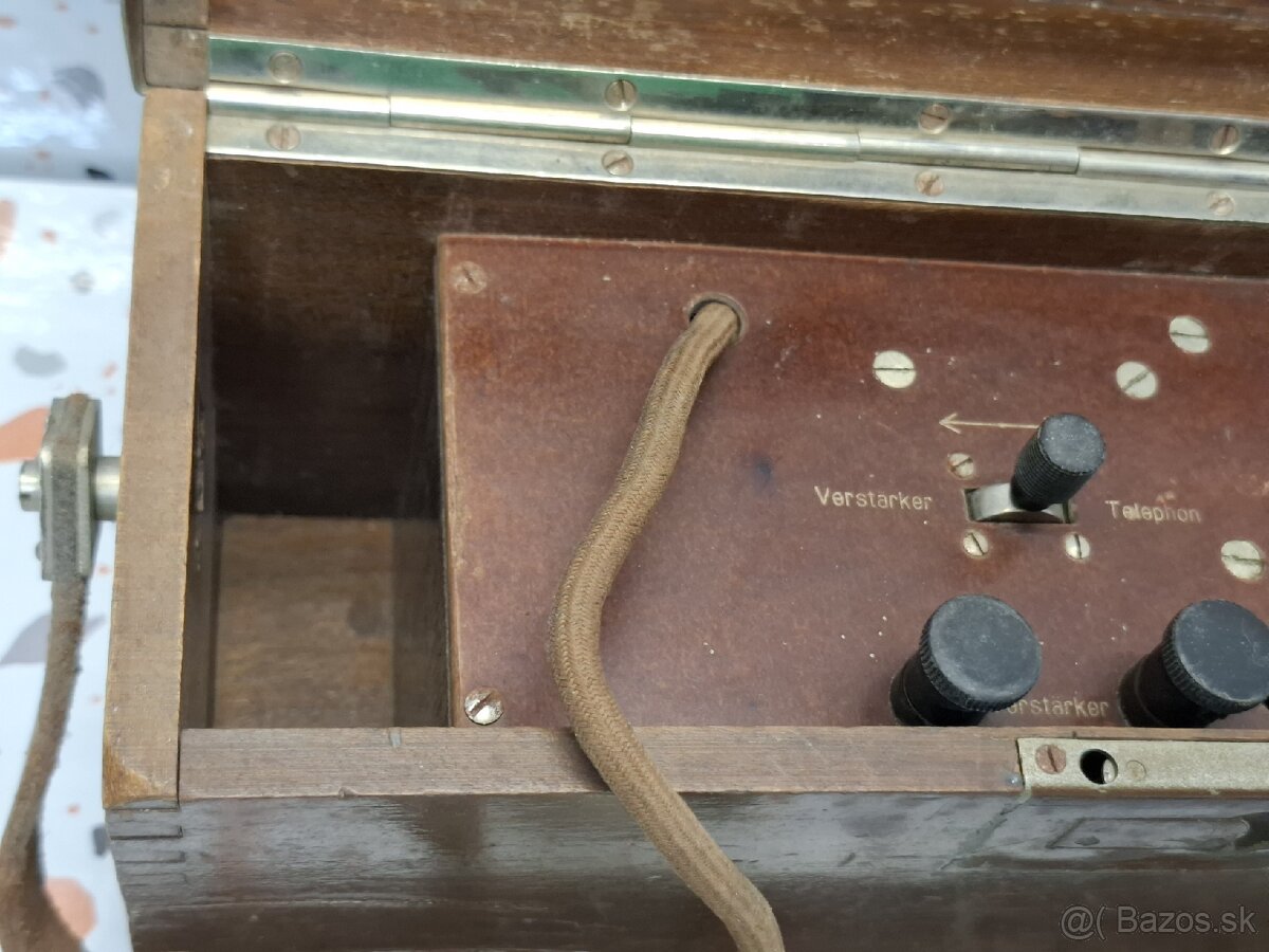 GFELLER 》Model 1926 》POĽNÝ TELEFON 》 WW2 - 5