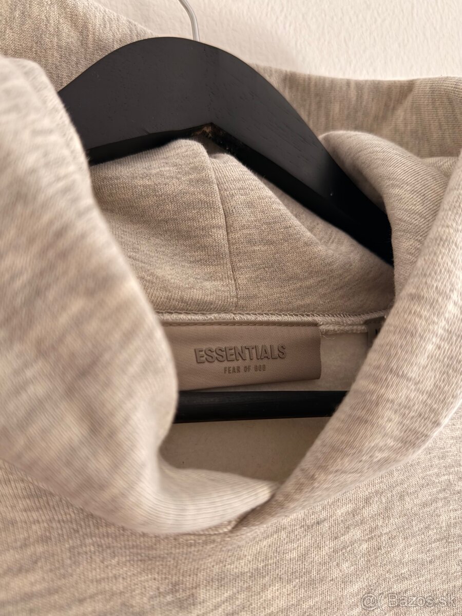 Fear Of God Essentials Mikina Light Oatmeal - 5