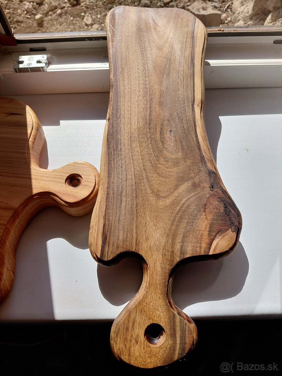 Dosky doska na krajanie orech čerešňa - 5