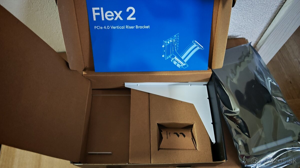 ✅Fractal Design Flex 2 Biely držiak grafické karty Riser 4.0 - 5