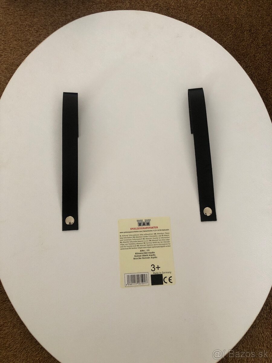 Detsky drevený set, štít plus meč, originál VAH - 5