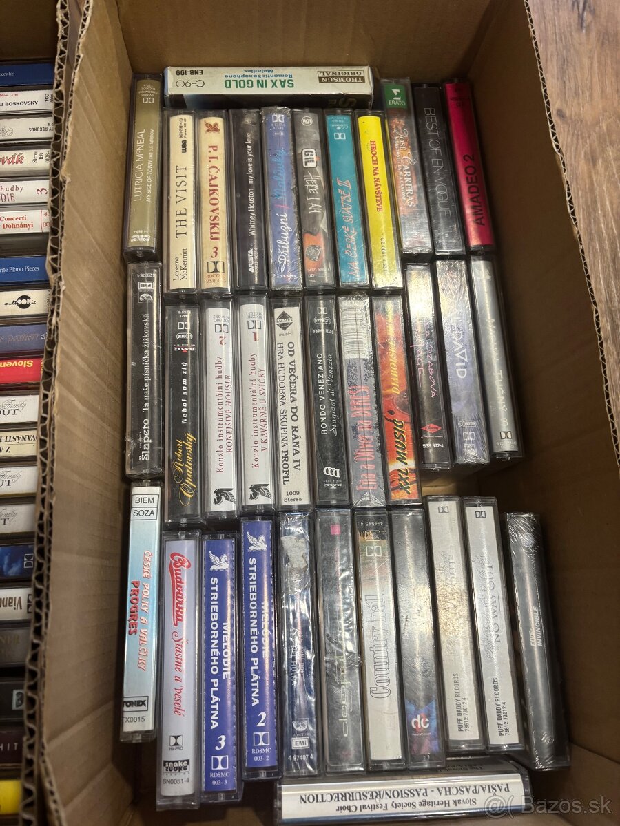 Originál zabalené aj nezabalené MC kazety - 5