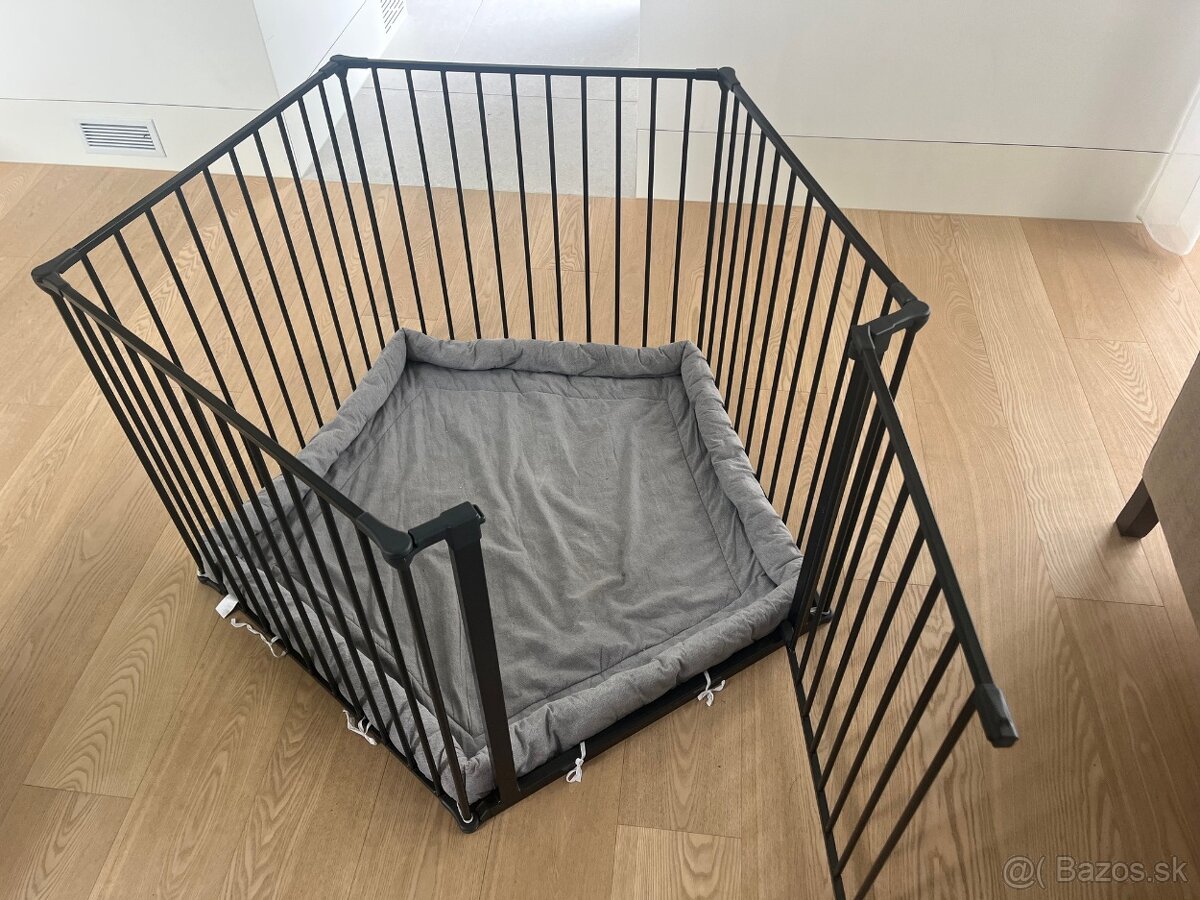 TOP ZĽAVA - Detská ohrádka Babydan čierna s matracom - 5