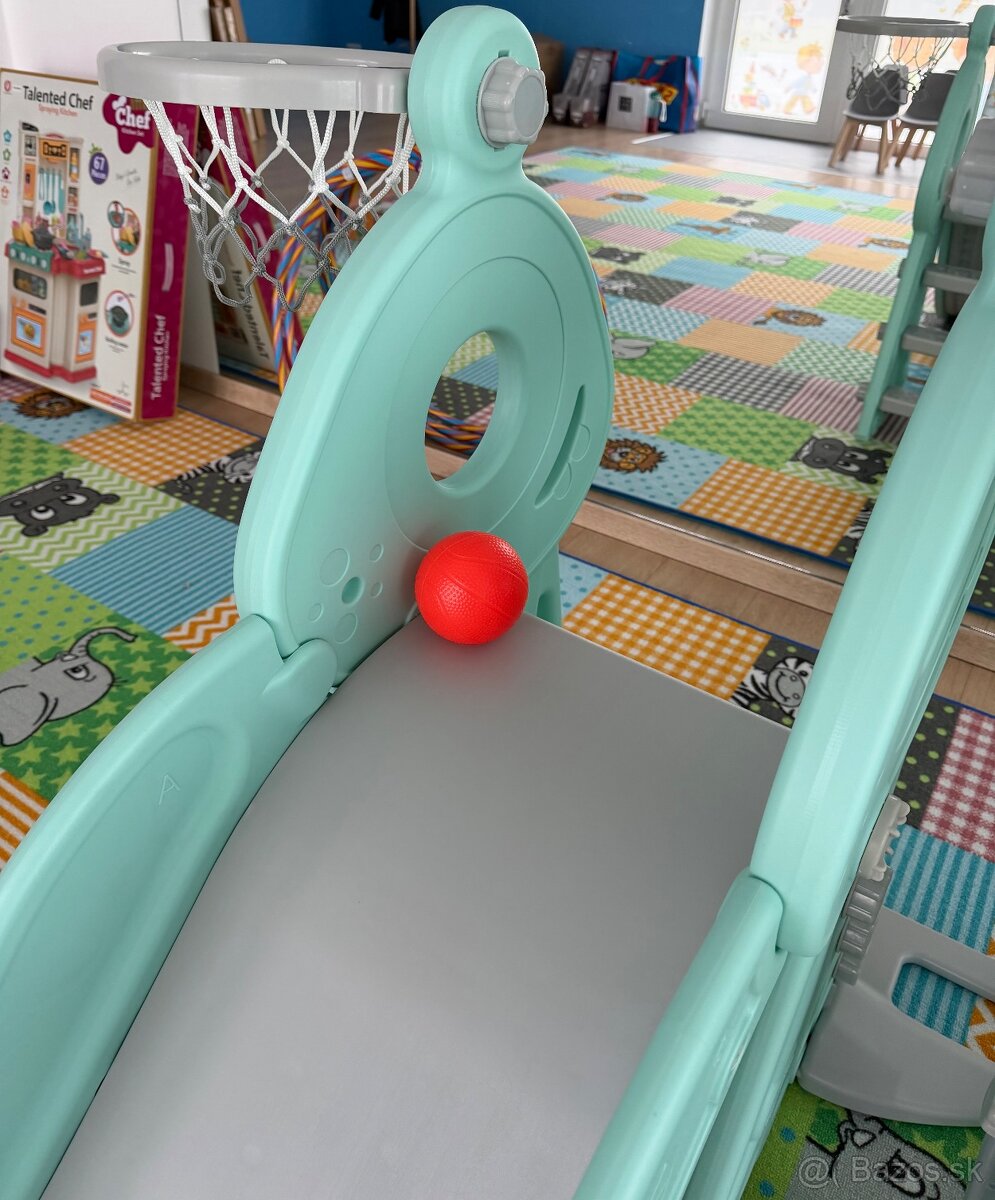 Detská šmykľavka s hojdačkou - 5