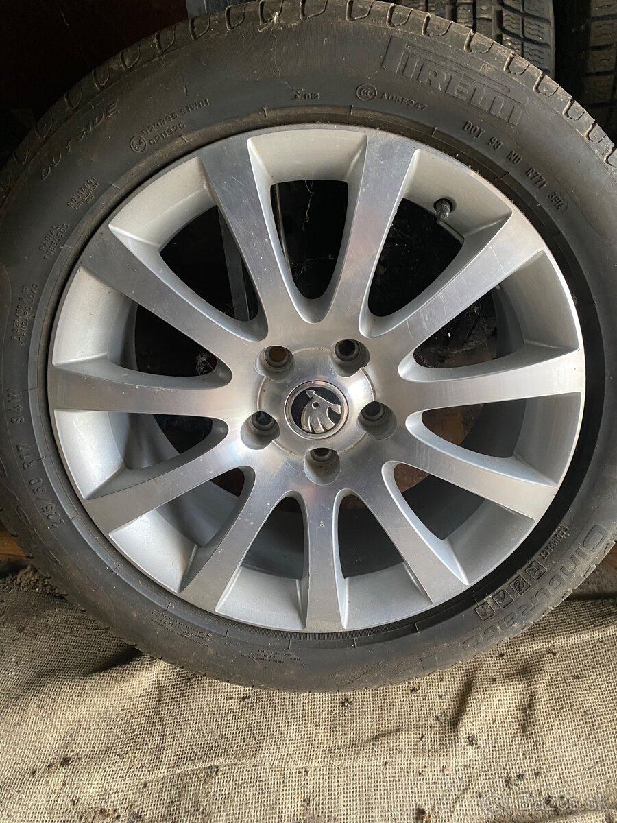 Skoda yeti disky 5x112 R17 - 5
