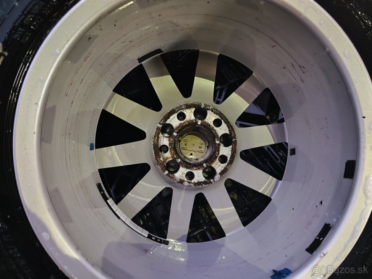 Alu sada =5x112 =orig. AUDI= s pneu= 205/60 R16 - 5