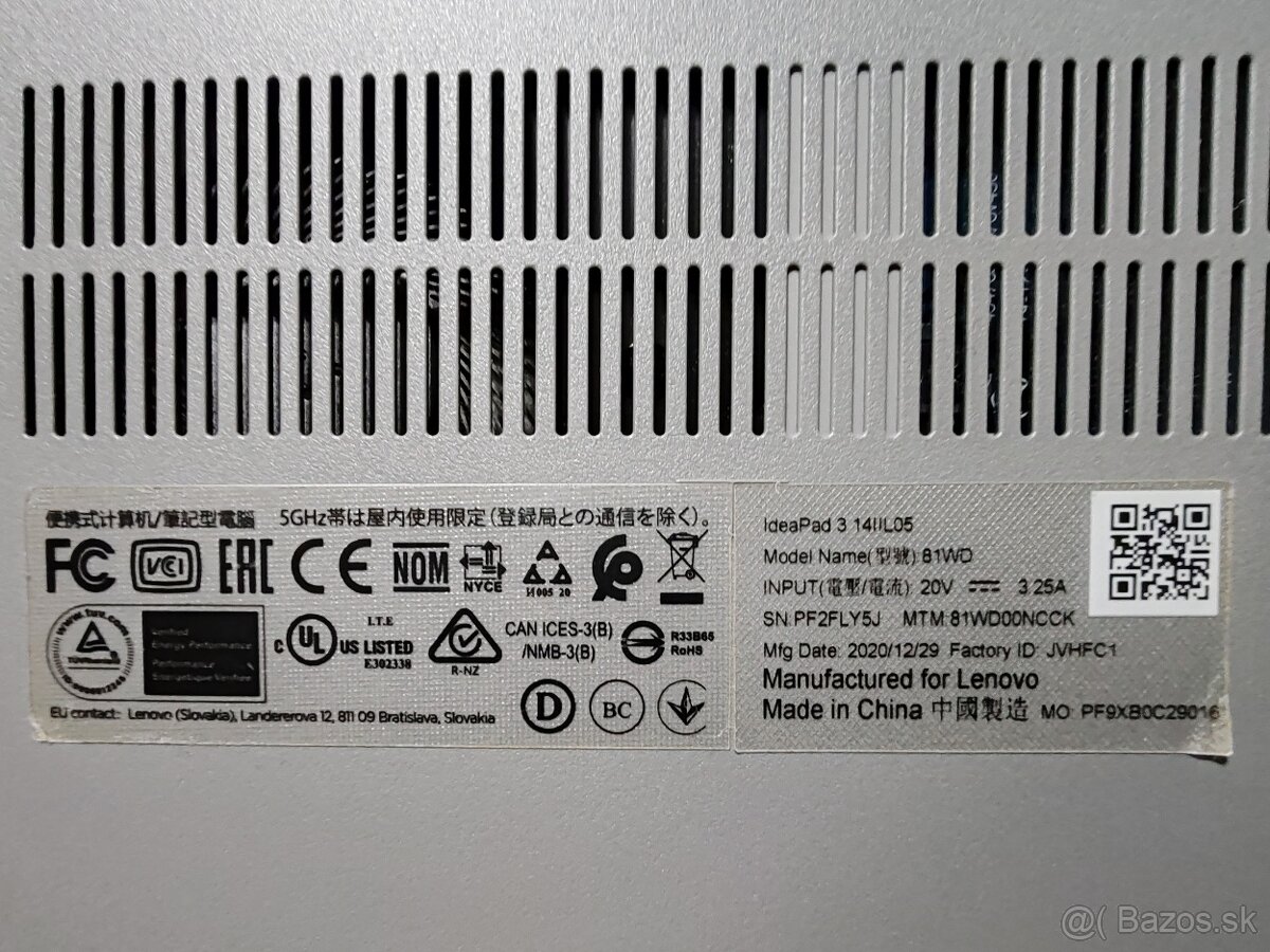 Lenovo IdeaPad 3 14IIL05 - 5