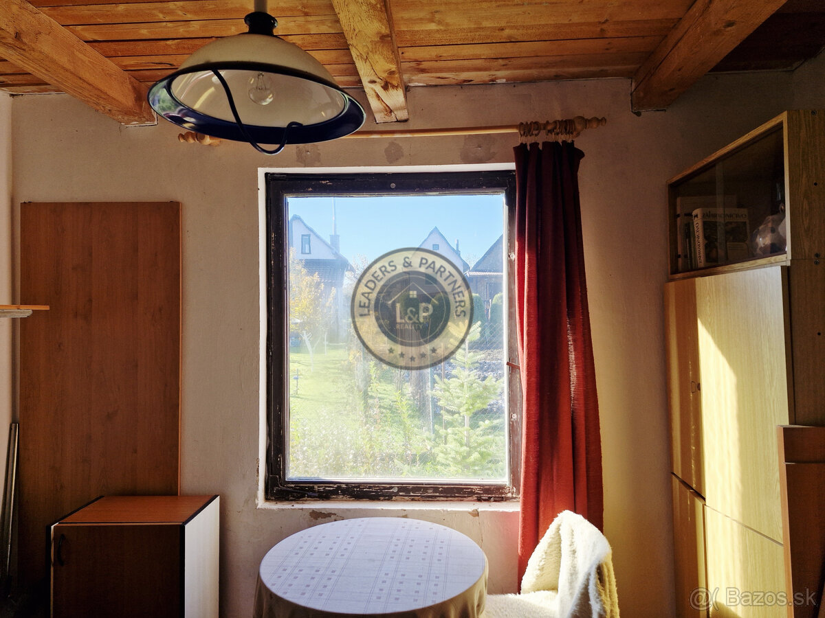 Na predaj murovaná chata so záhradou. Jazierko Pozdišovce - 5