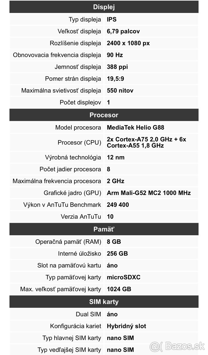 Xiaomi Redmi Note 12 8GB/256GB Ice Blue - 5