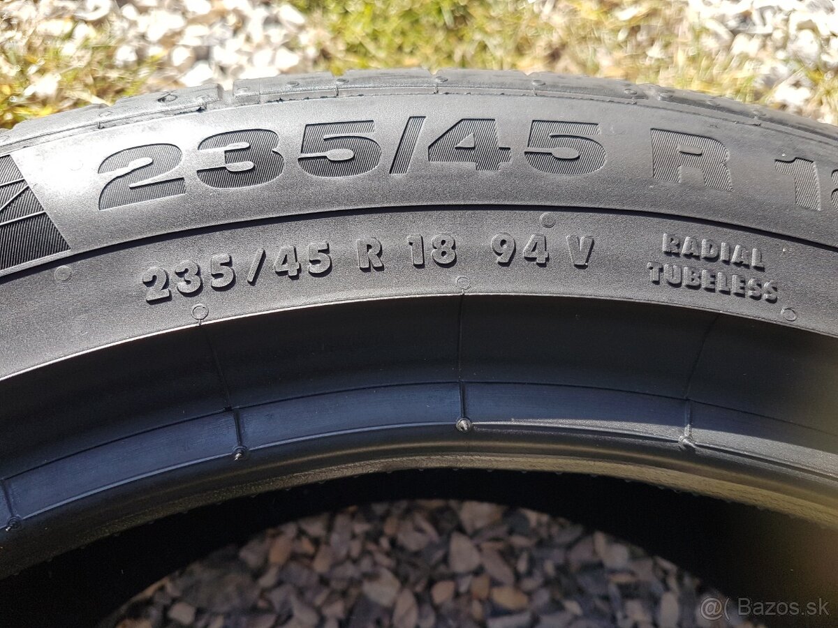 235/45 r18 letné pneumatiky 4ks Continental DOT2019 - 5
