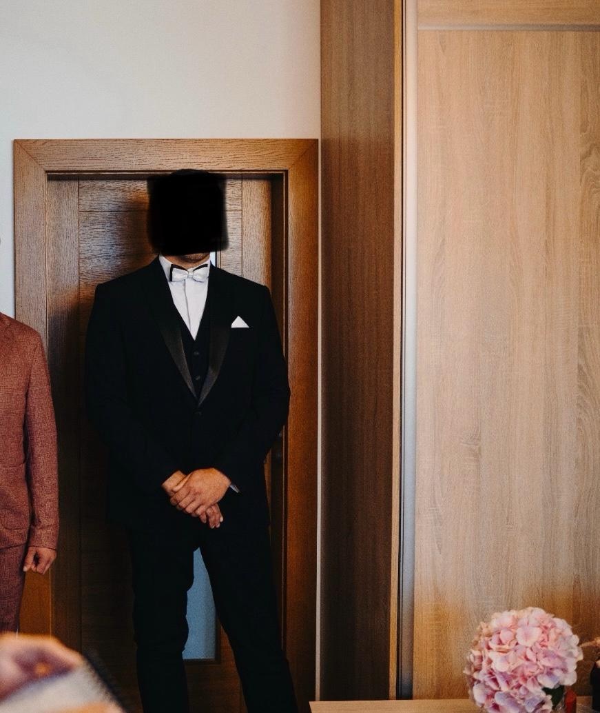 Svadobný Smoking v čiernej - 5