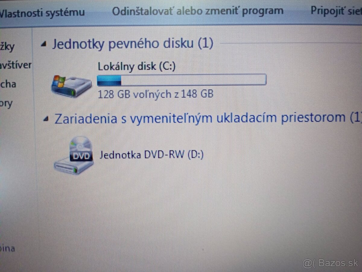 predám notebook HP 650 , WINDOWS 7 - 5