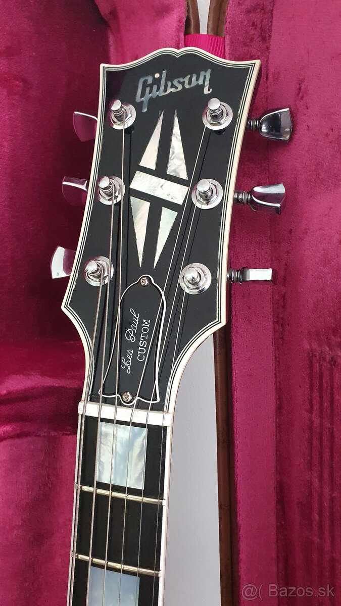 2013 Gibson Custom Shop Les Paul Custom Silverburst - 5