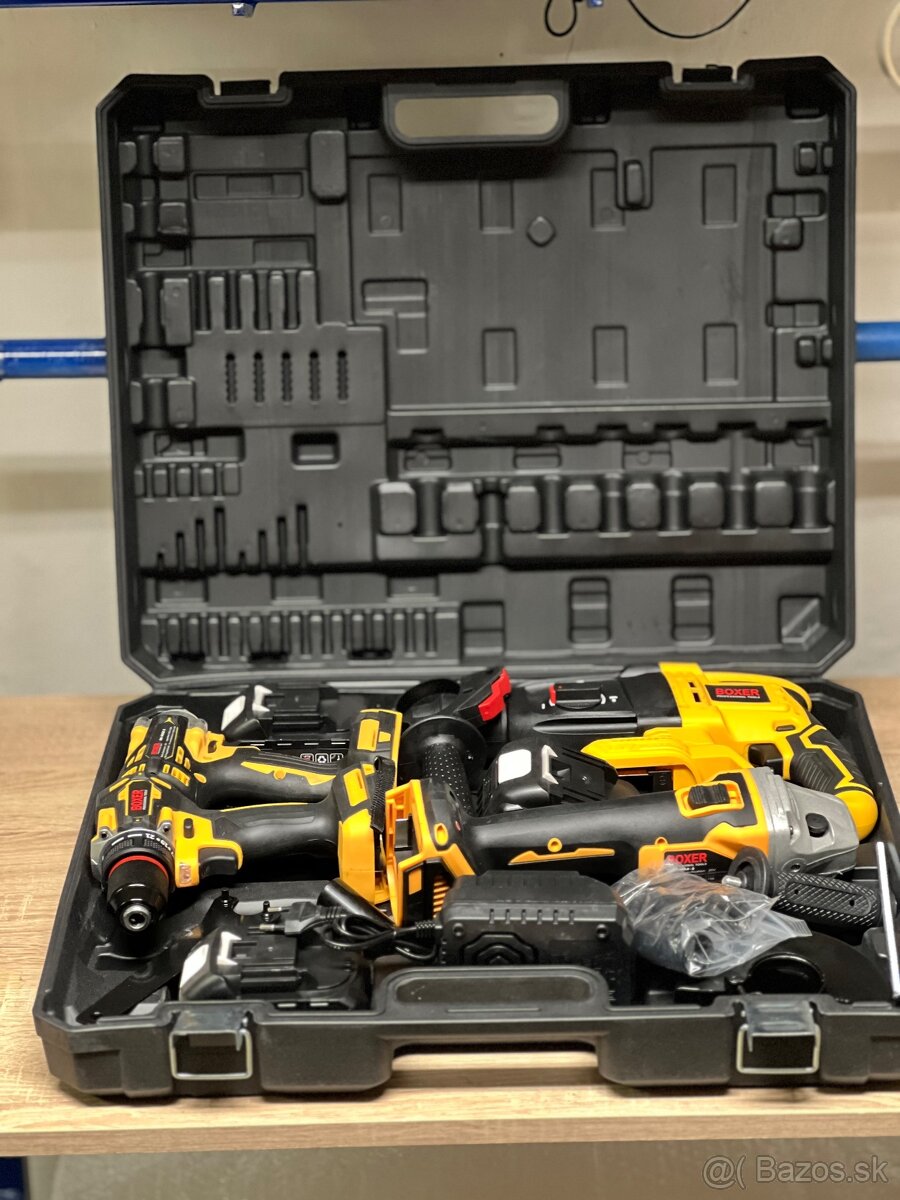 Výhodná ponuka 4v1 aku set 3xbaterie kompatibilné s makita - 5