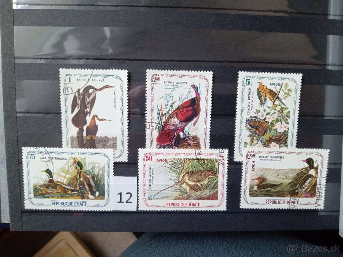 Poštové známky č.491 - AMERIKA a KARIBIK I. - 20 sérií - 5