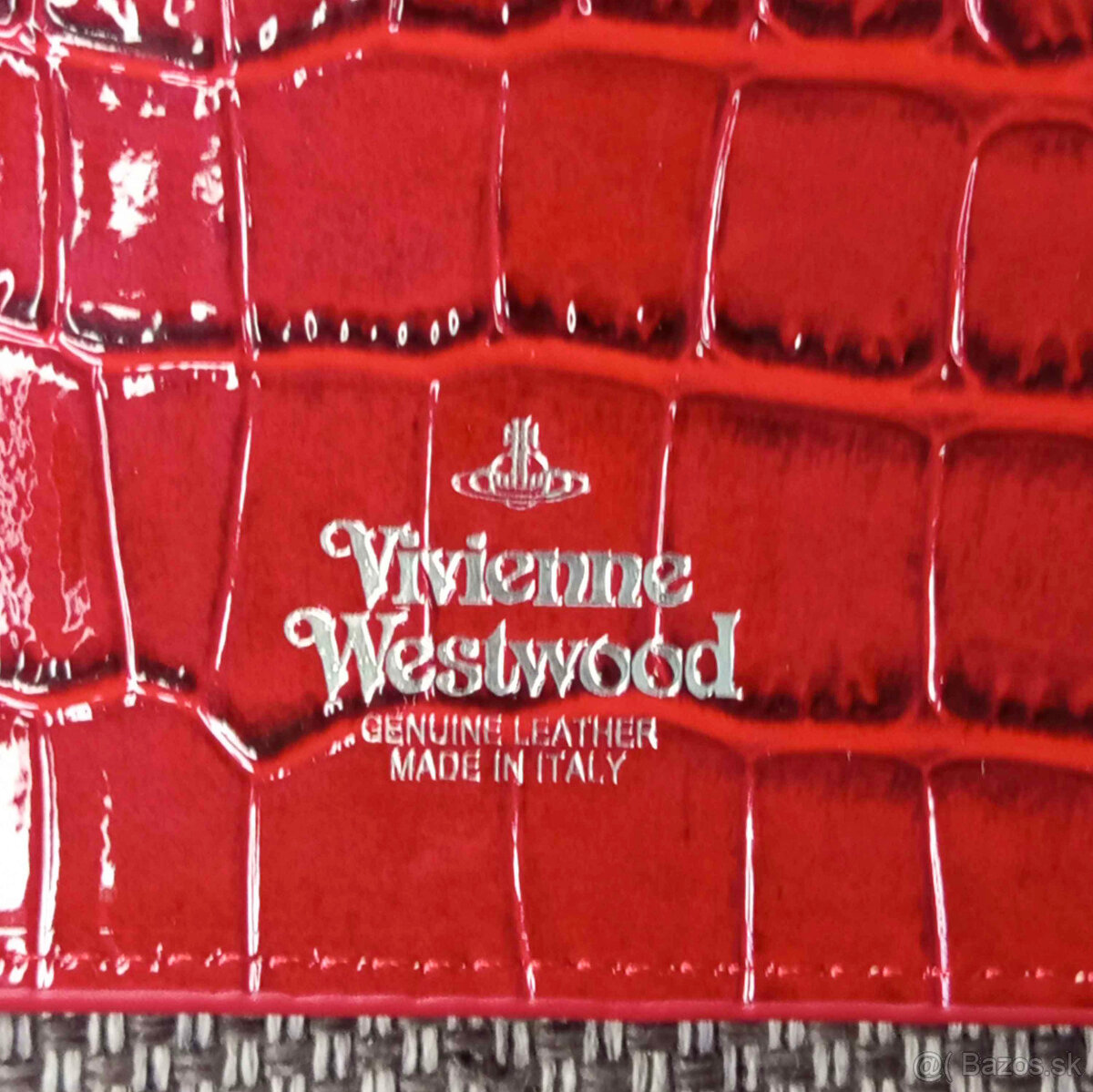 Vivienne Westwood červený držiak na karty - 5
