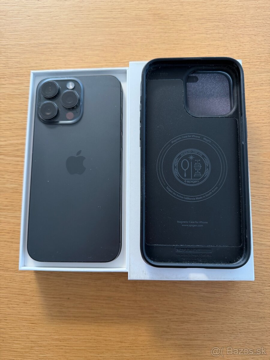 iPhone 15 Pro Max 256GB Čierny Titán - 5