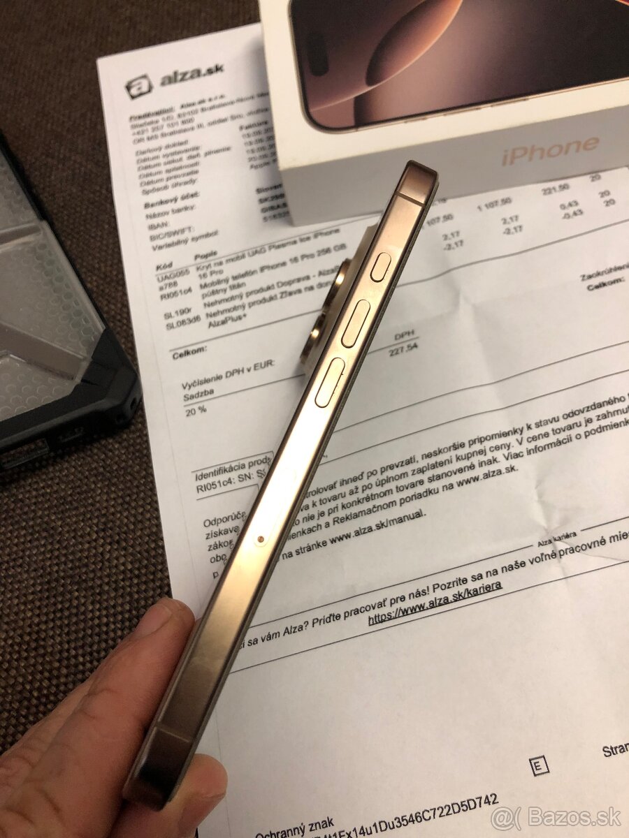 Apple iPhone 16 Pro 256GB Desert Titanium, TOP stav - 5