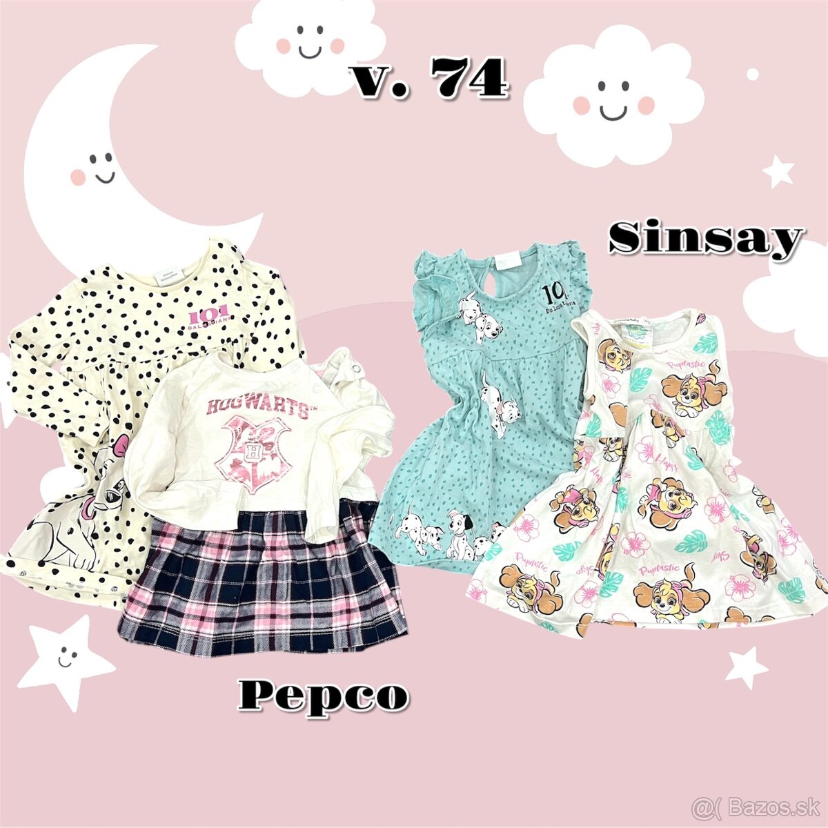 Balík detského oblečenia v. 74(6-9m) - 5