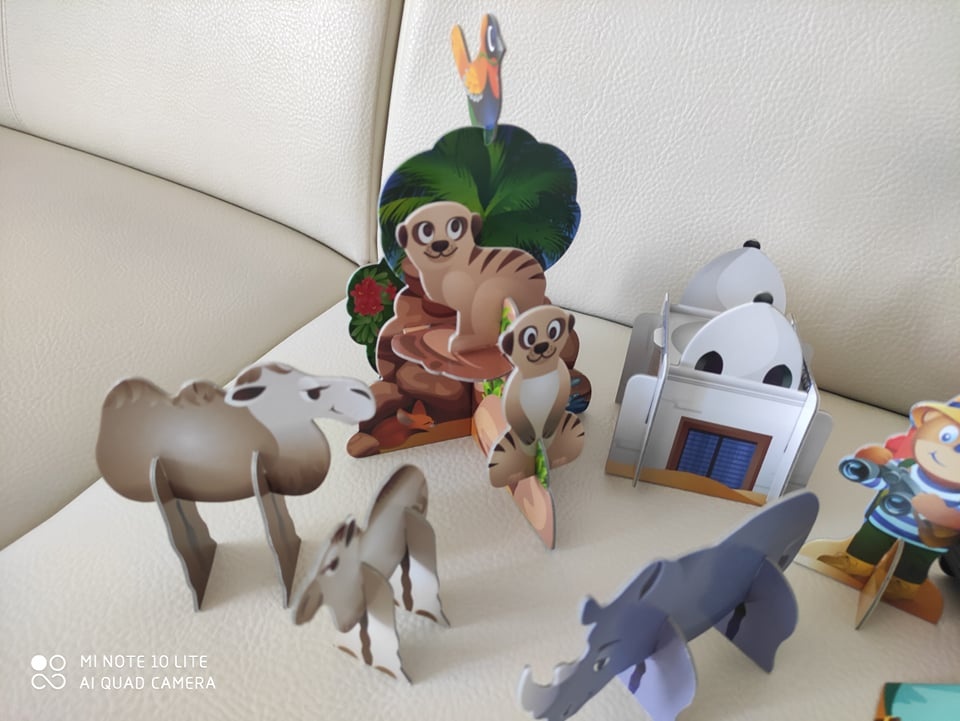 3D a 2D puzzle-cena za všetko-výborný stav - 5