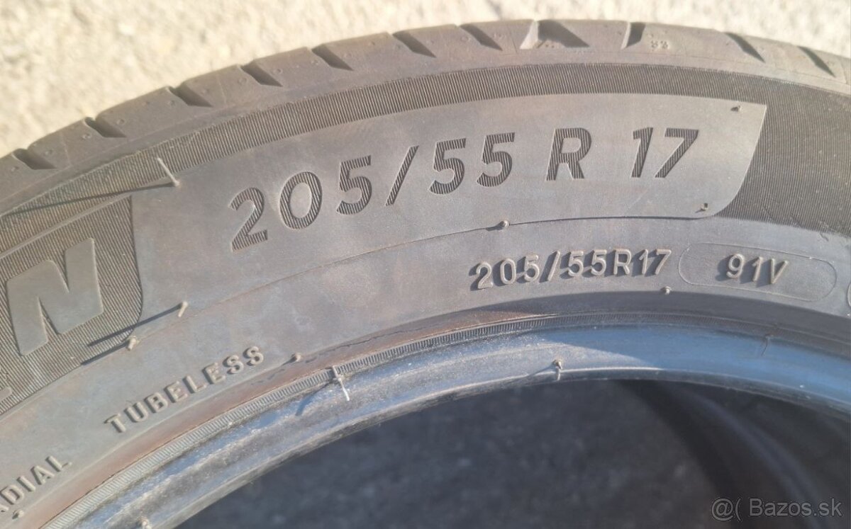 Letné pneumatiky 205/55 R17 Michelin Primacy 4 - 5
