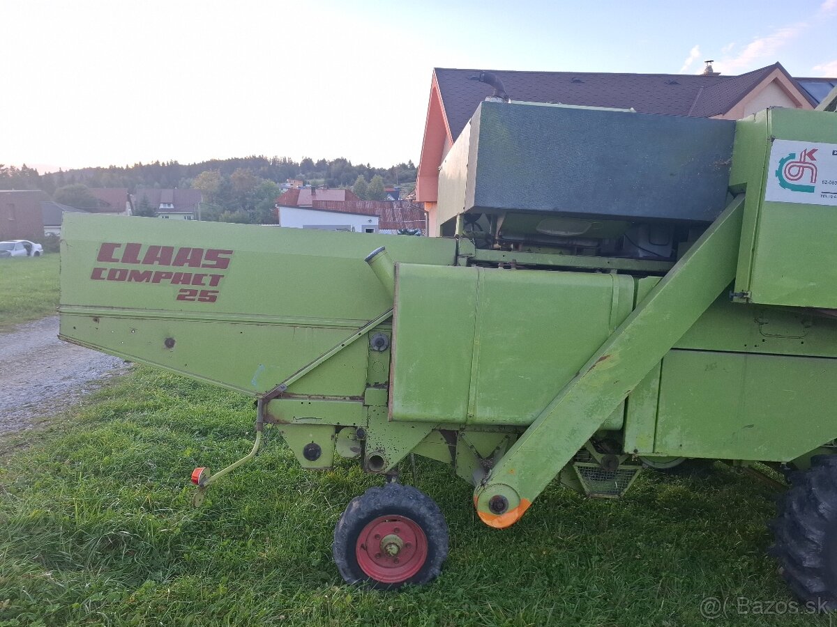 Predám kombajn CLAAS COMPACT 25 - 5