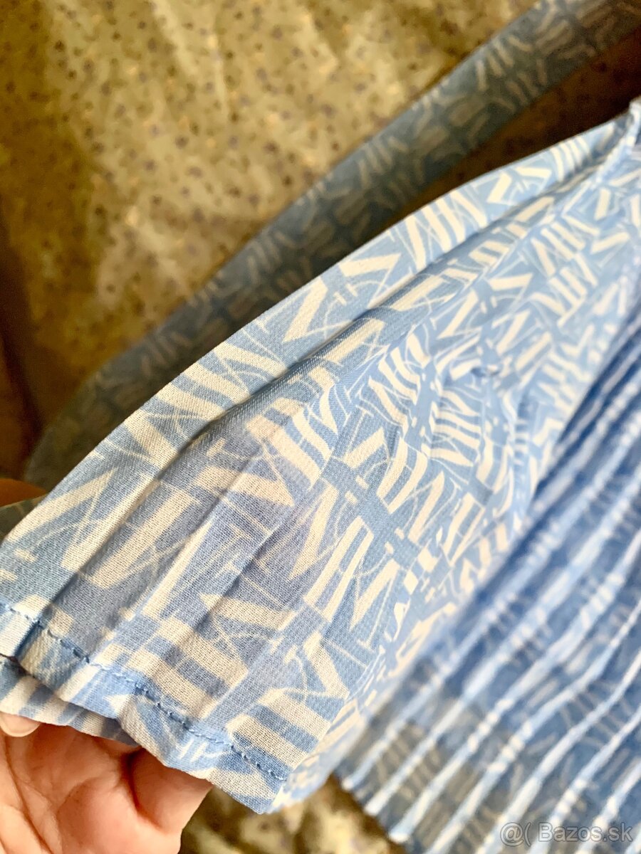 Elegantné plisované šaty Mohito 🤍💙 - 5