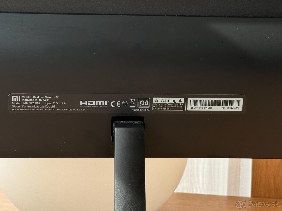 Monitor Xiaomi Mi 23,8” 1C - 5