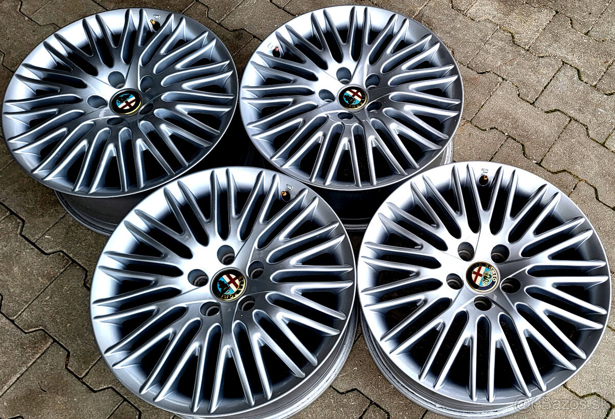 elektróny R17 5x110, orig. Alfa Romeo Giulietta, Brera, 159 - 5