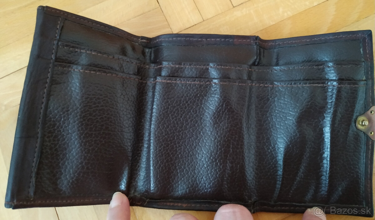 Peňaženka kožená malá_3,00 - 5